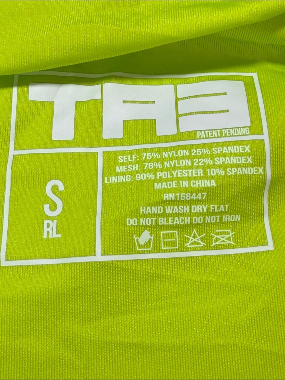New TA3 Sleeves Surfy Thong Swimsuit. Size Small Regular/Long. Acid Color. - Picture 4 of 9